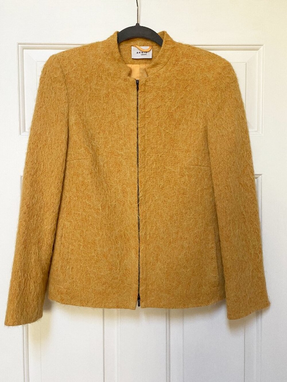 AKRIS Punto Alpaca Wool Jacket